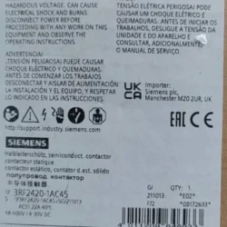 SIEMENS 3RF2420-1AC45 SOLID STATE CONTACTOR