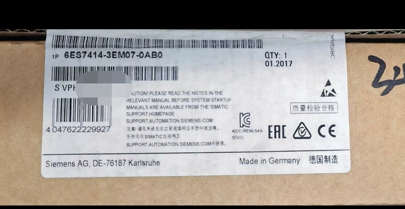 6ES7414-3EM07-0AB0 6ES7414-3EM07-0AB0