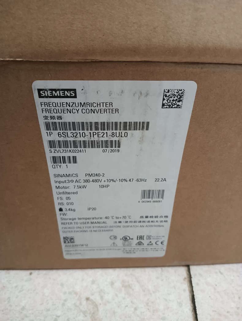 6SL3210-1PE21-8UL0 6SL3210-1PE21-8UL0