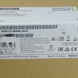 SIEMENS 6GK5116-0BA00-2AC2 Industrial Network Switch Module