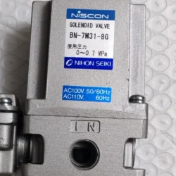 NIHON SEIKI BN-7M31-8G Solenoid Valve - Durable Industrial Valve