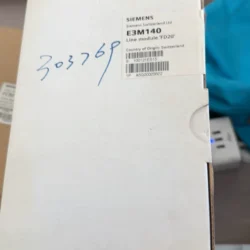 SIEMENS E3M140 Sensor for Automation and Process Control