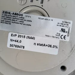 EBM-PAPST RE28P-4EK.4I.1R Motor High Performance Drive