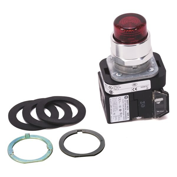 800TC-QBH2R Allen-Bradley 30Mm Momentary Push Button 800T 800TC-QBH2R