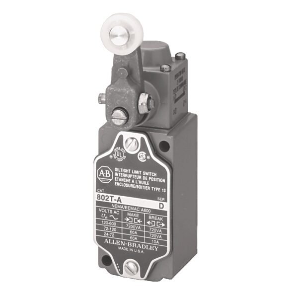 802T-A3P1 Allen-Bradley Metal Plug-In Oiltight Limit Switch 802T-A3P1