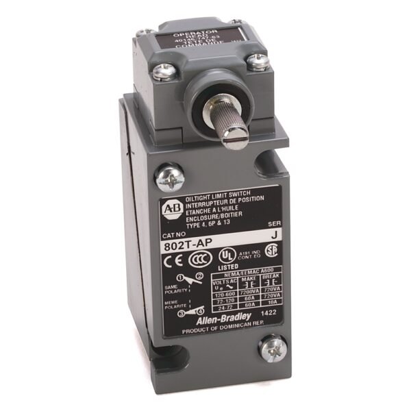 802T-A1D Allen-Bradley Standard Limit Switch 802T-A1D