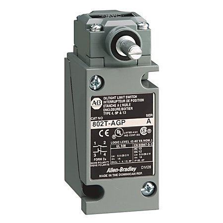 802T-AGPE Allen-Bradley Metal Plug-In Oiltight Limit Switch 802T-AGPE